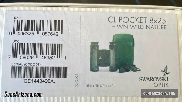 SWAROVSKI CL POCKET BINOCULARS 8X25