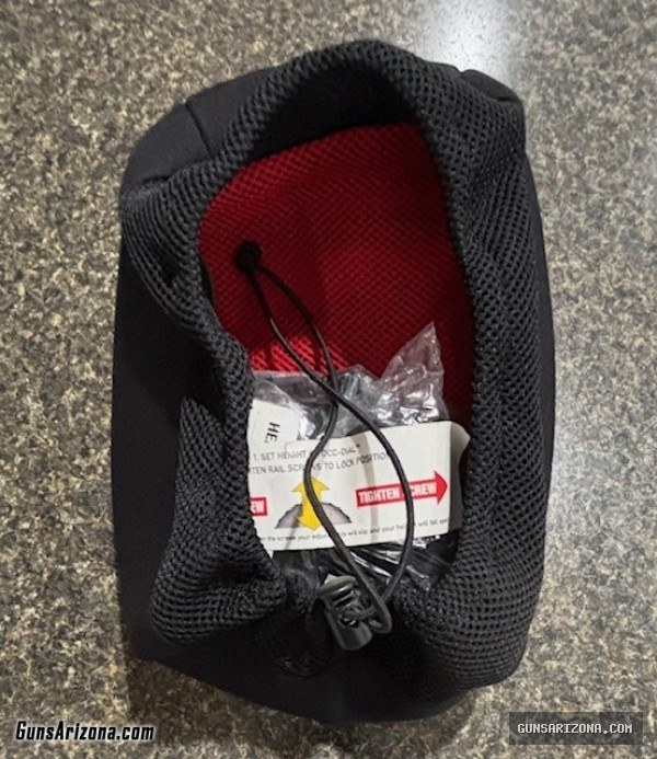 OPS CORE FAST BALLISTIC HELMET TRANSPORT-STORAGE COVER / EXTRA PAD SET / EXTRA SM ADAPTER RAIL NEW CONDITION