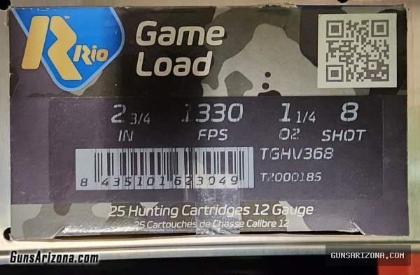 Rio 12 Ga. shot gun ammo for sale