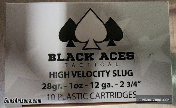 Black Aces 12 Ga. slugs for sale