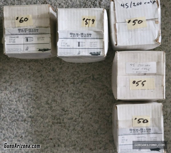 Bullets for reloading
