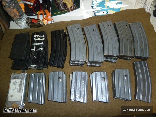 Magazines U.S. G.I.; M1 CARB, M1A, AR15, GARAND CLIPS