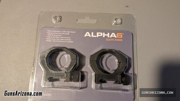 Alpha6 Scope Rings
