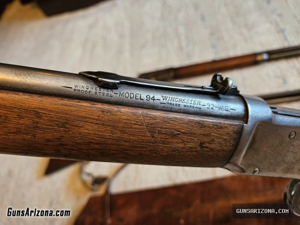 ~PRICE DROP~ LOT OF 3 WINCHESTERS, 1890 .22, 1892 .25-20, 1894 .32 Win Sp. W/ SCABBARD