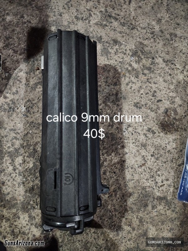 Mags, holster and scope