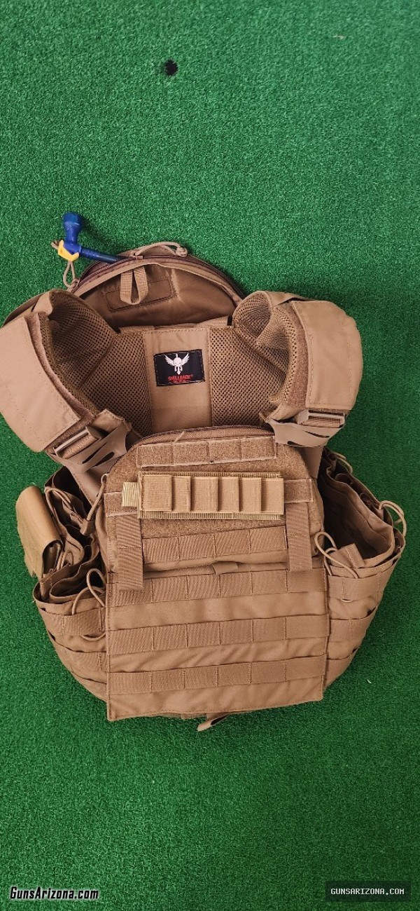 Shellback Plate Carrier + RMA lvl 4 plates.