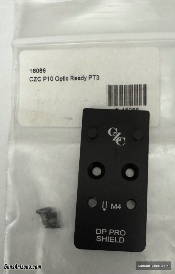CZ P10/Shadow 2 Optic Ready mounting plate
