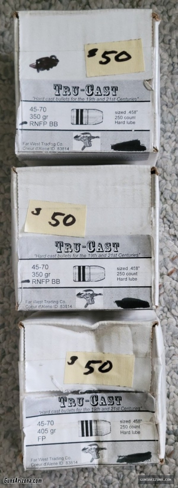 Bullets for reloading