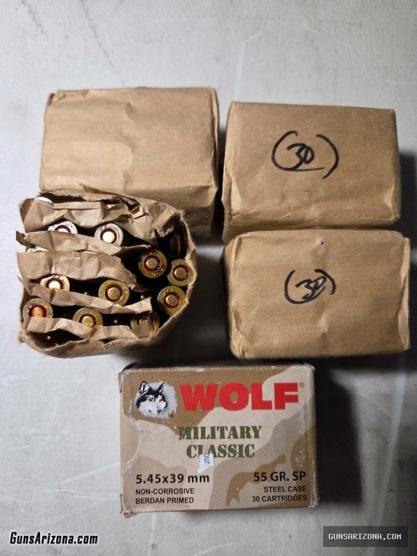5.45X39 AK74 Ammo