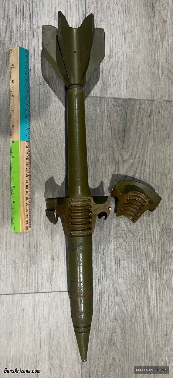 Type 73 APFSDS with Shell for MT-12 Rapira