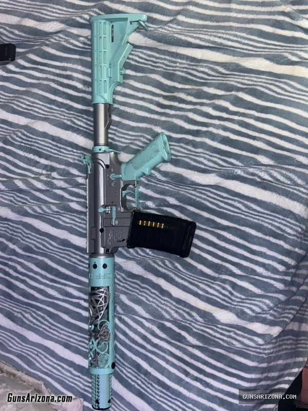 Daniel defense upper, Anderson lower hybrid custom good for both 223/5.56