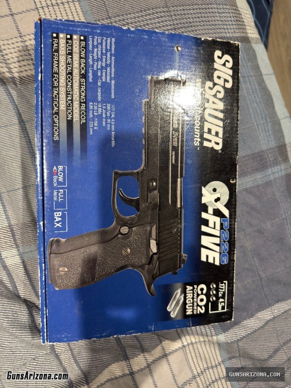 X-Five P226 CO2 BB gun (.177)