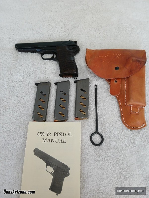 CZ-52 PISTOL  7.62X25 MM