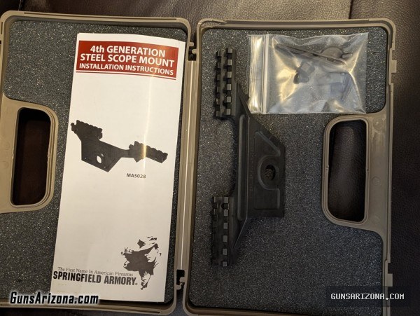 Springfield Armory M1A 4th Generation Steel Scope Mount