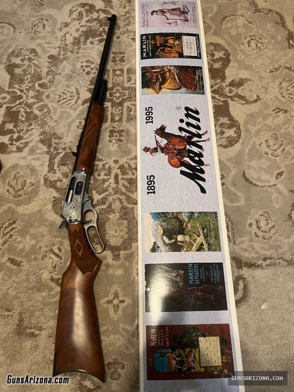 Marlin centennial 1895-1995 half/oct 45/70