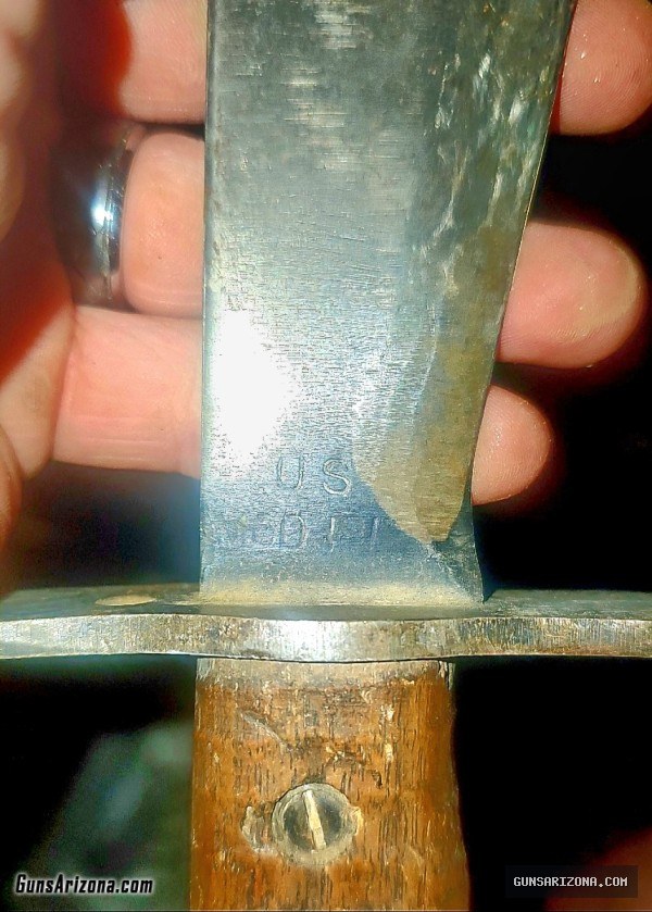 WWI Plumb Phila 1917 US Model Bolo Knife