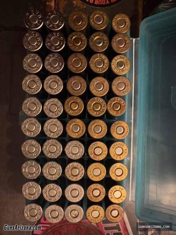 .44 Magnum Ammo ~ 106 Rounds (Mixed Brands)