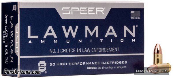 Fiocchi 9mm, Fed 9mm, Lawman 9mm, Fed 45ACP, CCI 40 S&W, Win 40 S&W JHP, Lawman 357 SIG, 9x18 Mak, 22LR, 12 Gauge, PPU 308 JSP, Federal 5.56 64gr LE Bonded SP