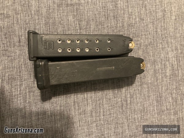 Glock 19/26 15 Round Magazines