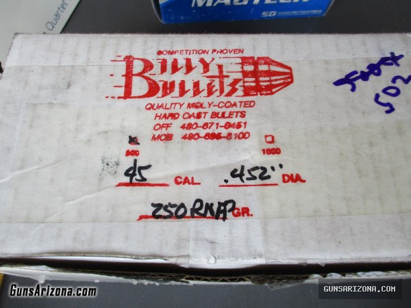 5 Lots of Projos for Reloading: 45, 380, part 3