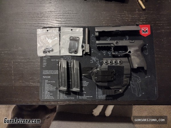 Sig P320 SLIDE, BARREL AND OEM GRIP 2 MAGAZINES FOR SALE