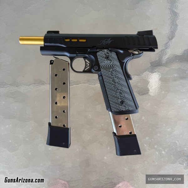 Kimber 1911 Rapide 45 ACP Black and Gold