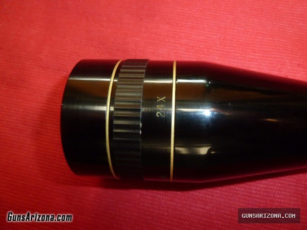 LEUPOLD 24X GOLD RING TARGET SCOPE