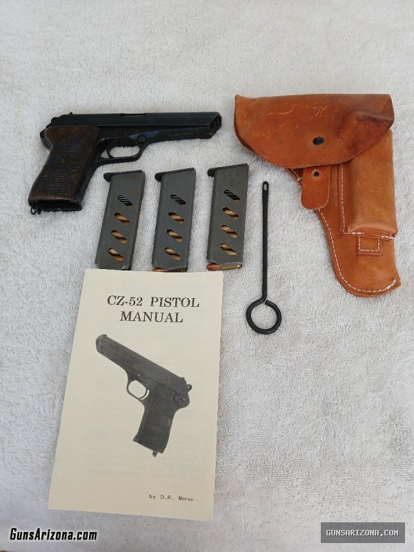 CZ-52 PISTOL  7.62X25 MM