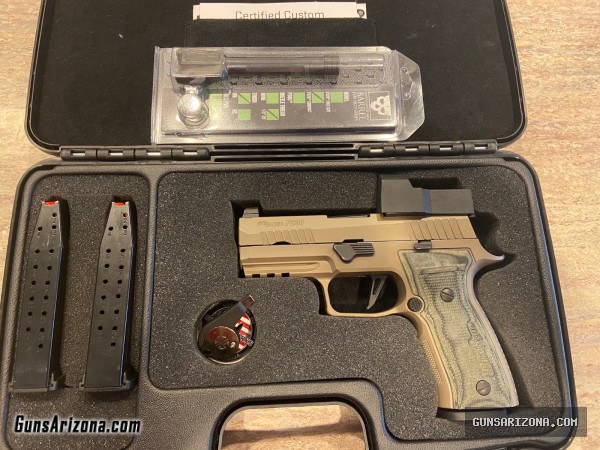 2022 AXG Scorpion - Sig Sauer Custom Works P320 + Extras