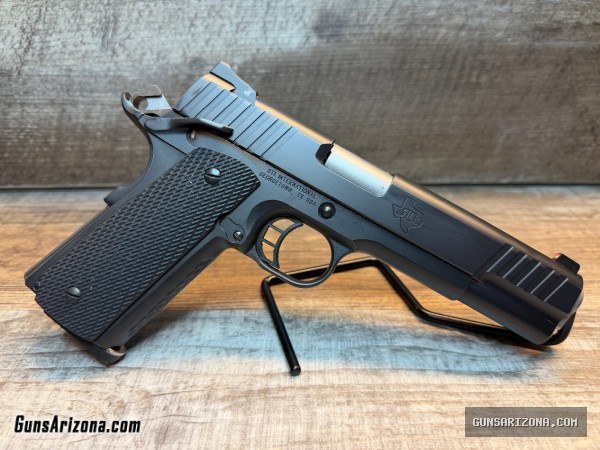 STI Trojan 5" Gov't model chambered in 9MM