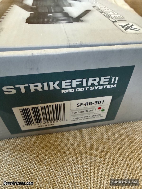Vortex strikefire 2 new