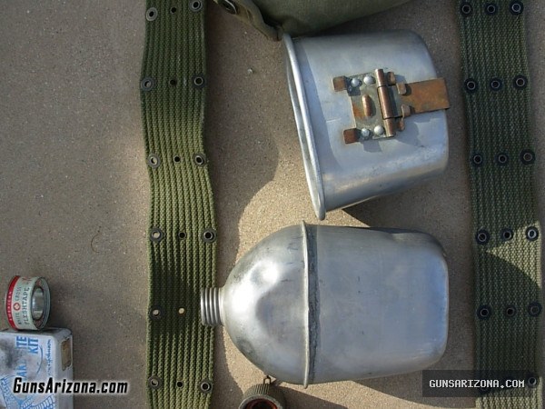 US Army Military WW2 1943 Canteen