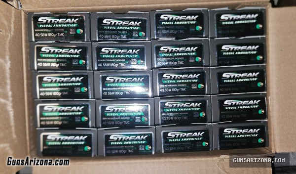 6,000+ Rounds 40S&W Solid, Hollow, RIP, Range Safe Tracer Factory FMJ Brass
