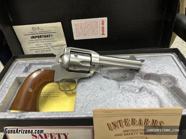 Interarms Stainless Steel Virginian Dragoon .357