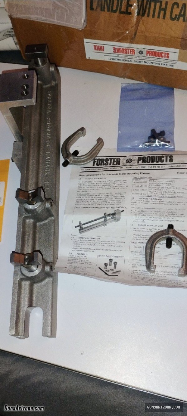 Forster Universal Sight Mounting Fixture