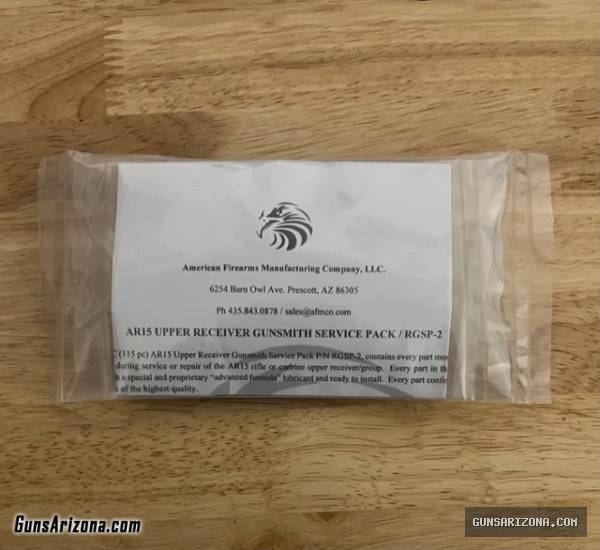 AFMC AR15/M16/M4 UPPER RECEIVER GUNSMITH SERVICE PACK / 115 PCS / NEW