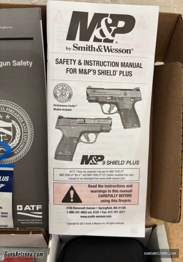 Smith & Wesson M&P Shield Plus Comp Carry 9mm