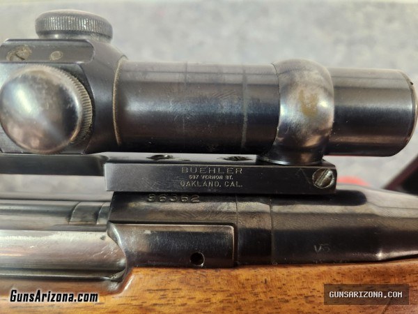 Model 1917 Eddystone .30-06 with updated stock and scope/mounts