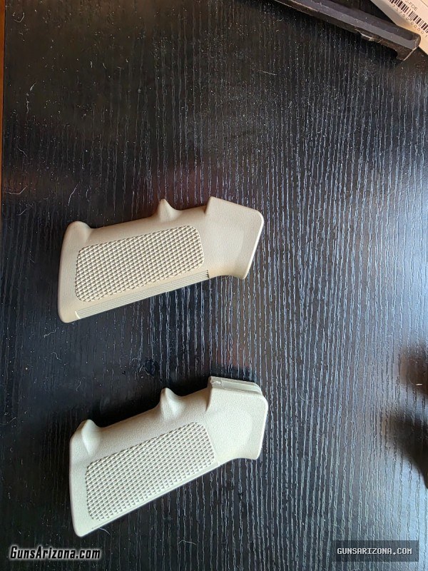 Strike rubberized Ar 15 grip, magpul grips, brownells grips muzzle device