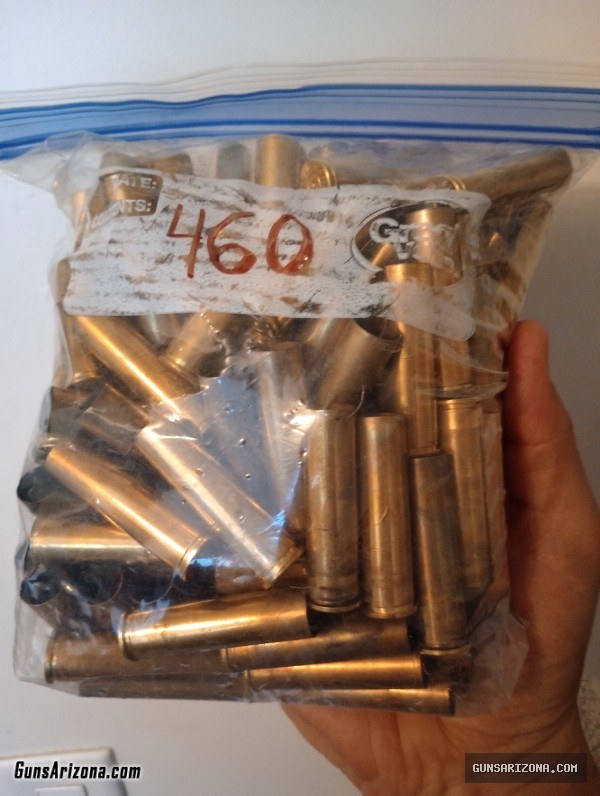 .460 Mag .454 Casual .45 Colt brass