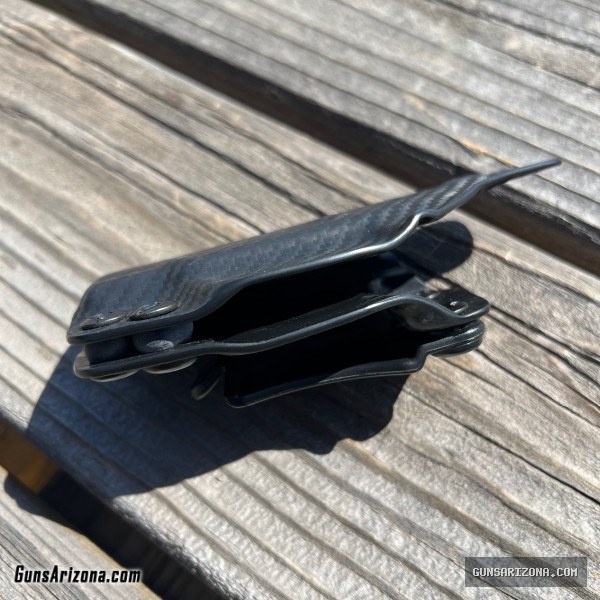 New PYNTEK IWB Holster - Ruger LCP II - Kydex (Carbon Fiber) - RH - 10 Degree