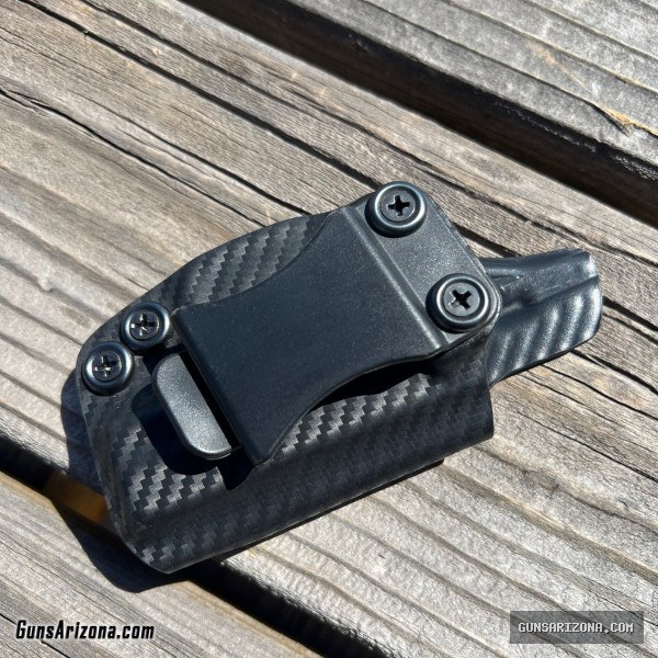 New PYNTEK IWB Holster - Ruger LCP II - Kydex (Carbon Fiber) - RH - 10 Degree