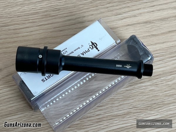 Alpha 5” lightweight nitride AR9 Barrel