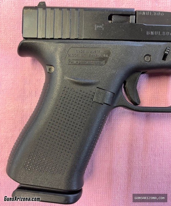 Glock 43x 9x19 Semi-Auto Pistol