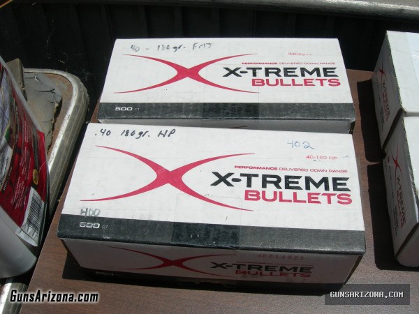 .40/10MM bullets for reloading