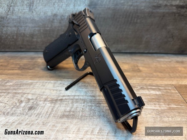 STI Trojan 5" Gov't model chambered in 9MM