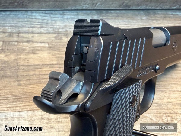 STI Trojan 5" Gov't model chambered in 9MM