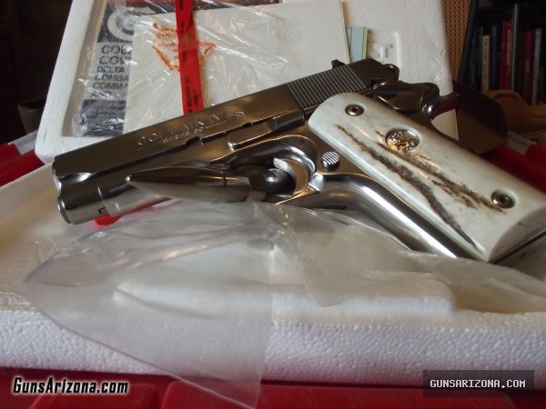Colt Officer Model 1911 Bright Stainless