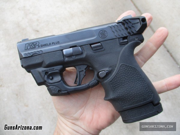 PISTOL: S&W M&P 9 PLUS, 9mm with 5 Mags & Laser