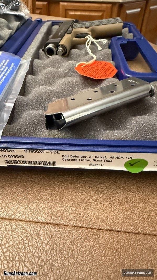 45 Colt FDE Lightweight Defender